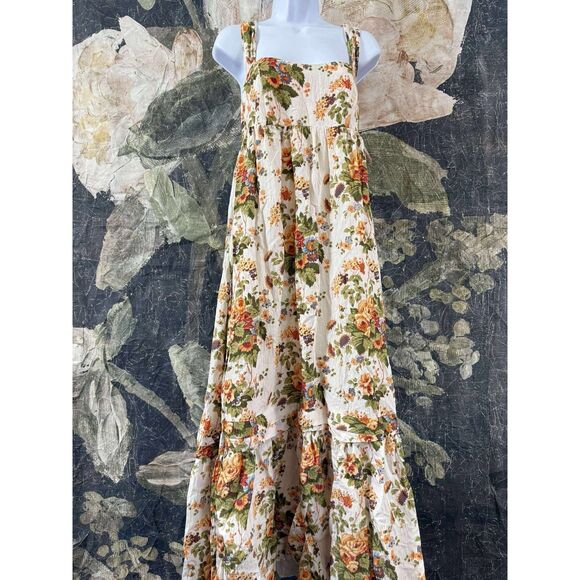 New By Anthropologie Sleeveless Square-Neck Maxi Dress Size S - Picture 9 of 12